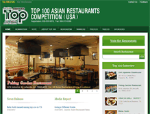 Tablet Screenshot of menuasian.com